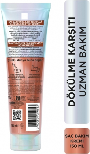Loreal Growth Booster Dökülme Karşıtı 150 ml Saç Kremi