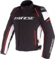 Dainese Racing 3 Black White Fluo Red D-Dry resim