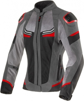 Clover Airjet-6 Kadın Koyu Motosiklet Montu