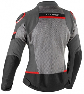 Clover Airjet-6 Kadın Koyu Motosiklet Montu