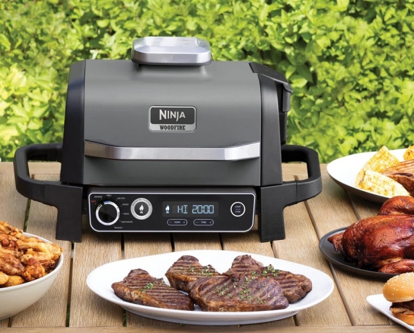 Ninja Woodfire OG701EU Elektrikli Barbekü