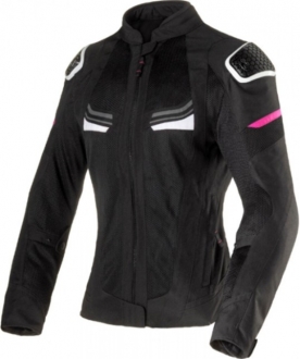 Clover Airjet-6 Kadın Fuşya Motosiklet Montu