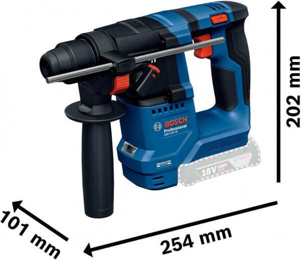 Bosch GBH 18V-18 Professional Akülü Kırıcı (2 Akülü)
