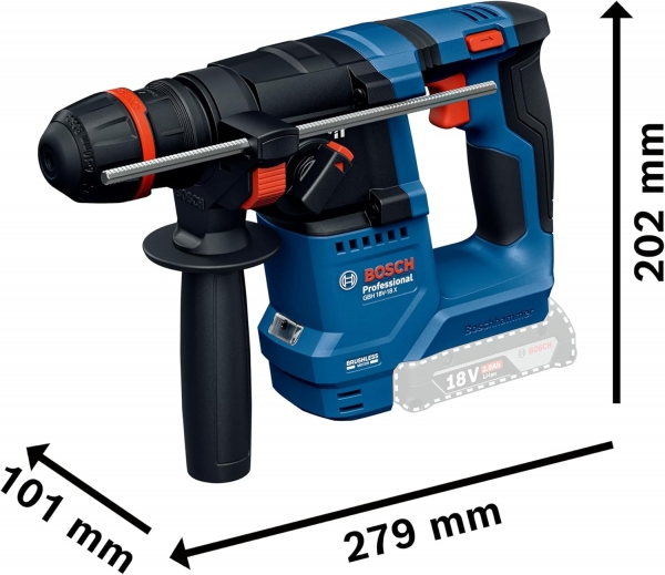 Bosch GBH 18V-18 X Professional Solo Akülü Kırıcı