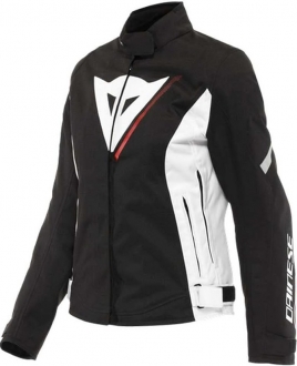 Dainese Veloce Kadın Siyah/Beyaz/Lav-Kırmızı Motosiklet Montu