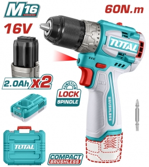 Total TIDLI16682 Akülü Matkap