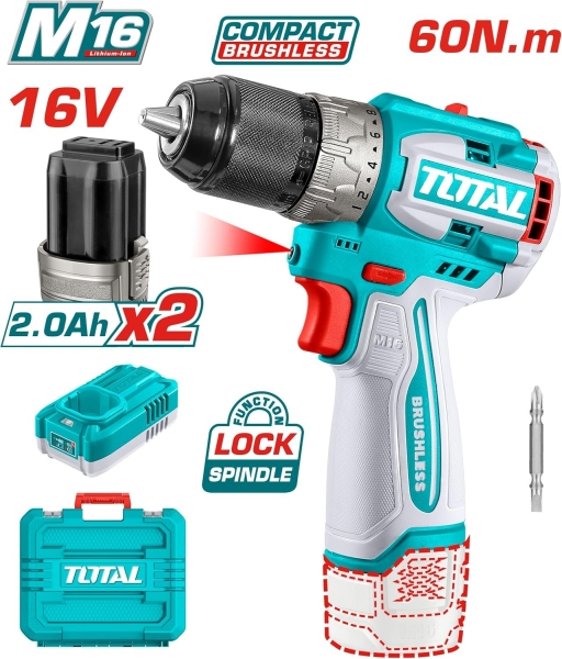 Total TDLI16682 Akülü Matkap