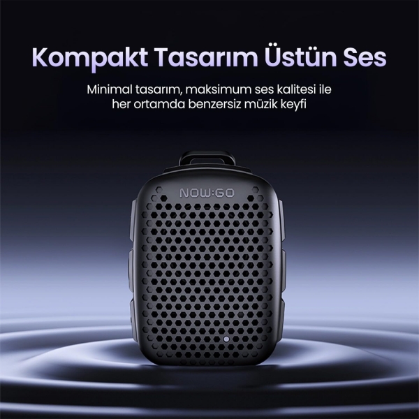 NowGo Lava Clip Bluetooth Hoparlör