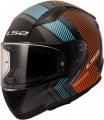 LS2 Rapid 2 Extra Matte Neon Yellow Navy Blue Helmet resim
