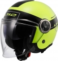 LS2 Classy Classic Siyah-Neon Sarı resim