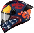Axxis Fenix Angry Face Mat Kırmızı resim