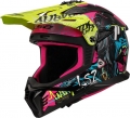 LS2 Fast 2 Gorilla Mor-Neon Sarı resim