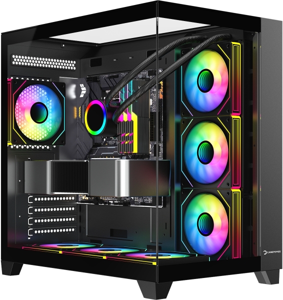 Gamepower Warcry TopGlass Bilgisayar Kasası
