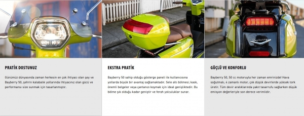 Kuba Bayberry 50 Scooter