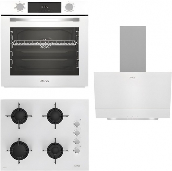 Altus Beyaz Ankastre Set ALA 159 DW + Ala 322 W + ALA 510 HW
