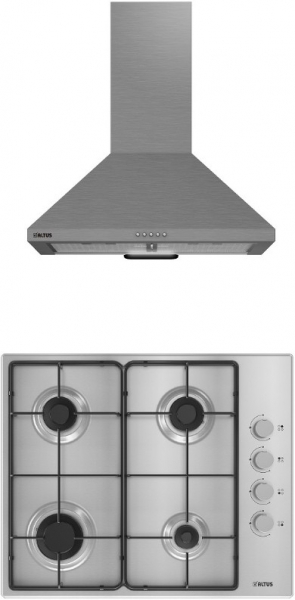 Altus Inox 2 Li Ankastre Set ALA 181 GID + + ALA 522 I