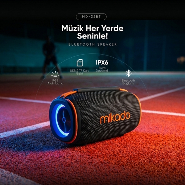 Mikado Blitz 2 Bluetooth Hoparlör (30 W)