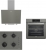 Arçelik Fibona Gri Ankastre Set OCD T 651 EG + AFC 330 G + ADE 606-2 G