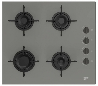 Beko New Grey Star Ankastre Set BOCD T 6011 EG + BFC 330 G + BDE 6050 G