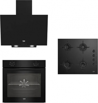 Beko Siyah Ankastre Set BOCD T 6010 ESR