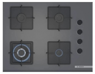 Bosch Gri  Set 543 Ankastre Set POH7C9P31O + HUA717BN0T + DWK67PJ70T