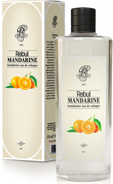 Rebul Mandarine Kolonyası Cam Şişe 250 ml