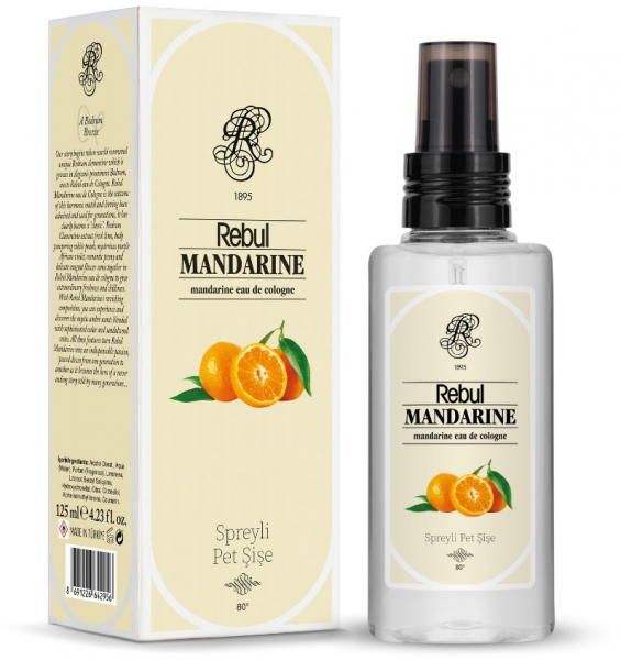 Rebul Mandarine Kolonyası Pet Şişe Sprey 125 ml