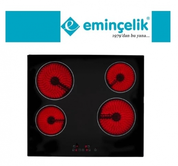 Eminçelik Siyah Ankastre Set VC 640 + FM 7700 + FM3400