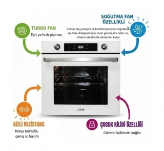 Eminçelik ve AFM Ankastre Set 22386 S + FM7701 + FM3401