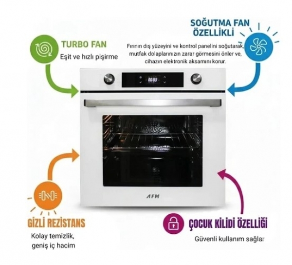 Eminçelik ve AFM Ankastre Set 22386 S + FM7701 + FM3251
