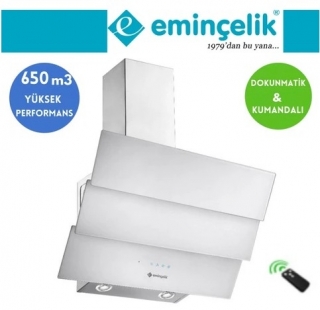 Eminçelik ve AFM Beyaz Ankastre Set 22386 S + FM7701 + CH 1455 RC W60