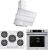 Eminçelik ve AFM Beyaz Ankastre Set 22386 S + FM7701 + CH 1455 RC W60