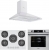Eminçelik ve AFM Ankastre Set 22386 S + FM 7701 + CH 1420 W60