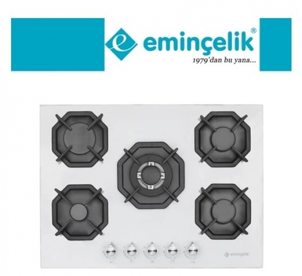 Eminçelik ve AFM Beyaz Ankastre Set 22386 + FM 7701 + AS 1320 W60