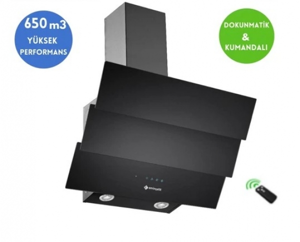 Eminçelik ve AFM Gri Ankastre Set 22385 + FM 7700 + CH 1455 RC B60