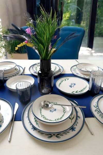 Keramika Daphne 22921-23-25 18 Parça Yemek Takımı