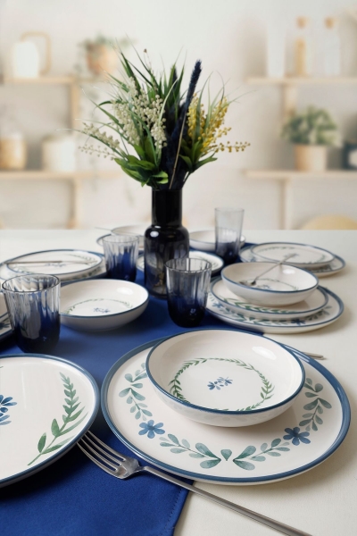 Keramika Daphne 22921-23-25 18 Parça Yemek Takımı