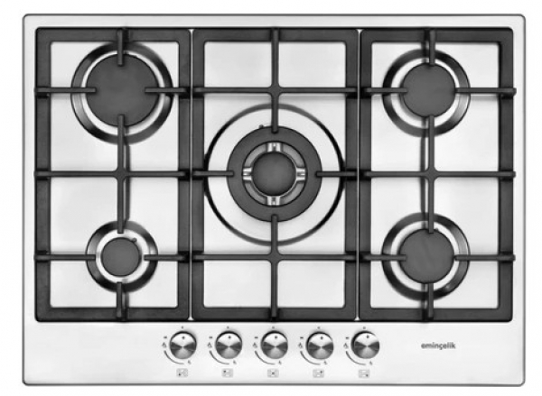 Eminçelik ve AFM Beyaz-İnox Ankastre Set 22380 + FM 7701 + CH 1420 W60