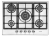Eminçelik ve AFM Beyaz-İnox Ankastre Set 22380 + FM 7701 + CH 1420 W60