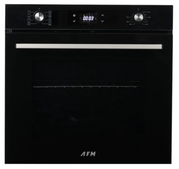 Eminçelik ve AFM Inox Siyah Ankastre Set 22380 + FM 7700 + CH 1454 RC B60