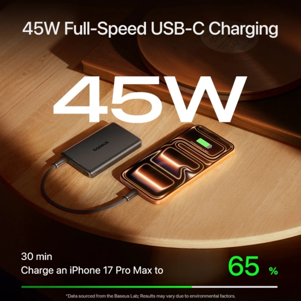 Baseus PicoGo AM52 Qi2.2 10000 mAh Powerbank