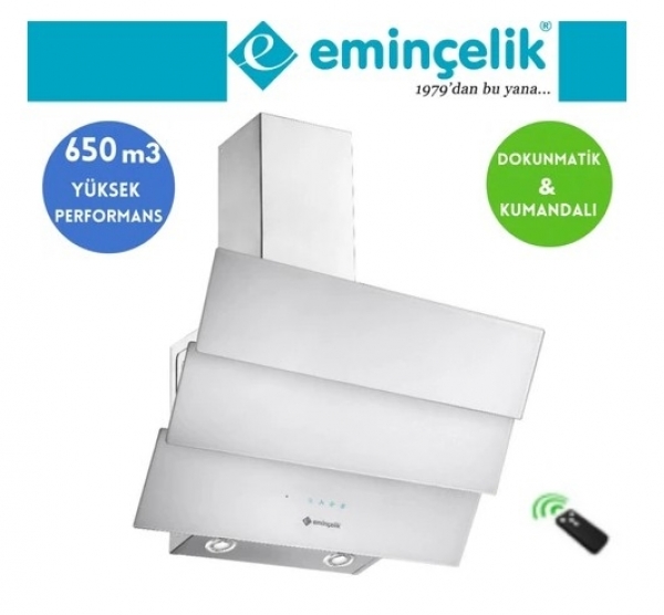 Eminçelik ve AFM Beyaz Ankastre Set 12226 + FM7701 + CH 1455 RC W60