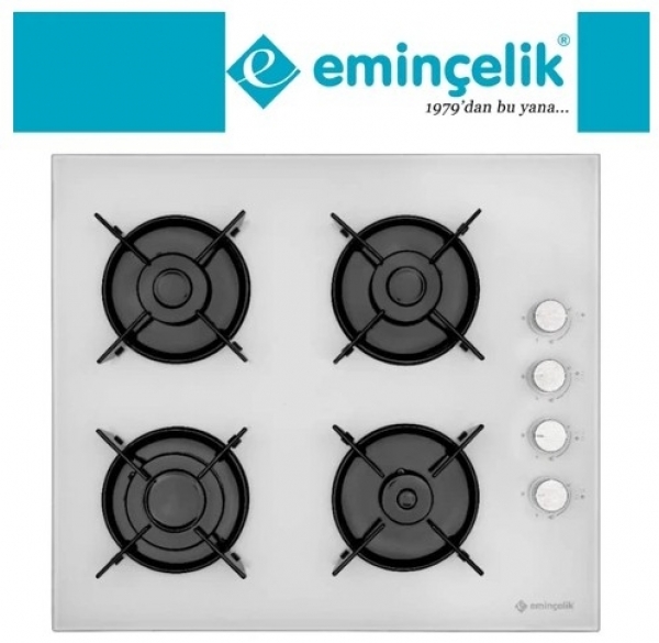 Eminçelik ve AFM Beyaz Ankastre Set 12226 + FM7701 + CH 1455 RC W60