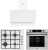 Eminçelik ve AFM Beyaz Ankastre Set 31221 + FM7701 + FM3401