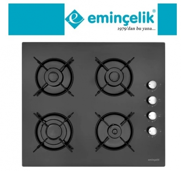 Eminçelik ve AFM Siyah Ankastre Set 12225 + FM 7700 + CH 1455 RC B60