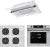 Eminçelik ve AFM Beyaz Ankastre Set 12226 + FM 7701 + AS 1320 W60