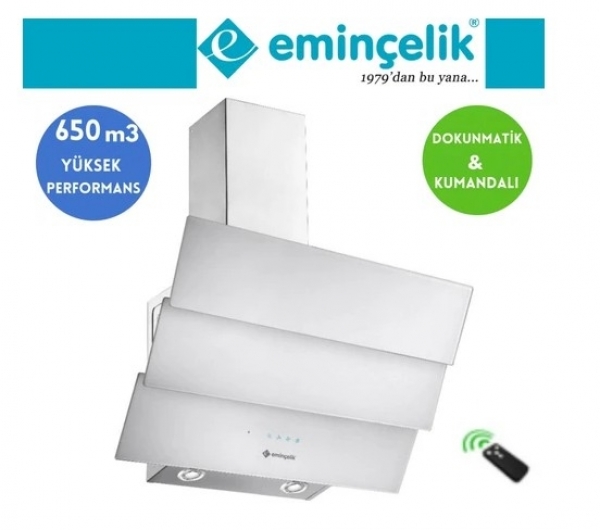 Eminçelik ve AFM Beyaz Ankastre Set FM2201 + FM7701 + CH 1455 RC W60