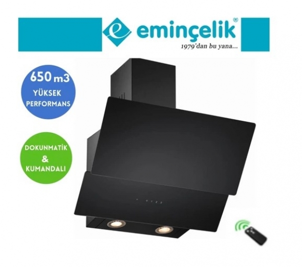 Eminçelik ve AFM Siyah Ankastre Set FM2200 BD + FM 7700 + CH 1454 RC B60