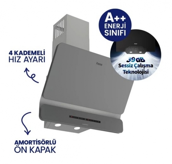 Ferre Gri Ankastre Set BL138 + QEP64CPR + D082-SA