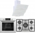 Ferre Beyaz Ankastre Set ED036 + QMS63CB + BSPR 600
